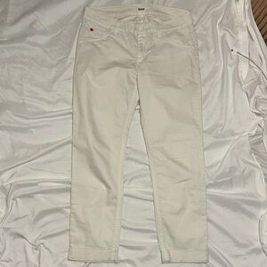 Hudson Jeans Women's Off-White Straight Leg Jeans